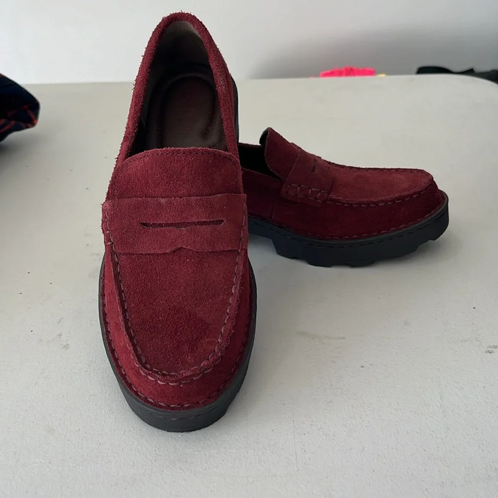 Born Suede Penny Loafer